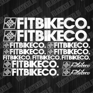 Наклейки и стикеры на велосипед FIT BIKECO