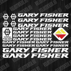 Комплект велосипедных деколей GARY FISHER