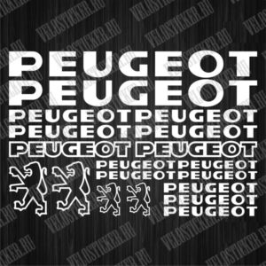 Купить комплекты наклеек для велосипеда PEUGEOT